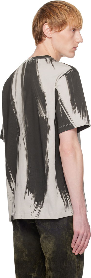 T-paita Helmut Lang Helmut Lang Feather Print T-Shirt Harmaa | P02HM505, 2