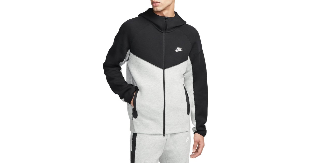 Huppari Nike Tech Fleece Windrunner Musta | fb7921-064, 1