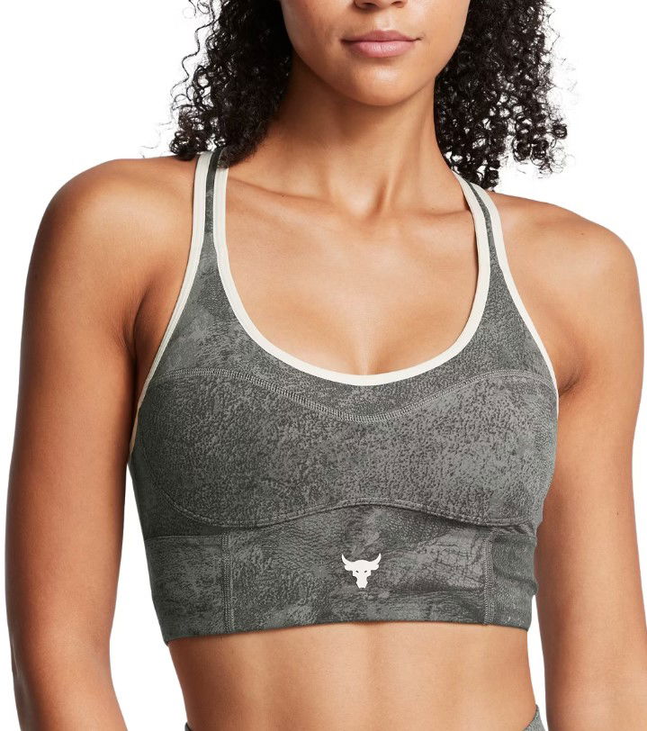 Rintaliivit Under Armour Infinity Print Bra Vihreä | 1384161-709