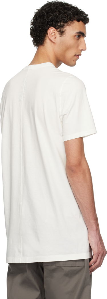 T-paita Rick Owens Rick Owens Short Level T-Shirt Valkoinen | RU01E5264 JA, 2