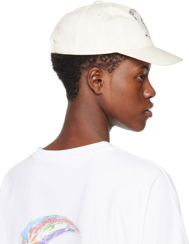 Korkki We11done Character Print Baseball Cap Valkoinen | WD-AH0-24-402-U-WH, 2