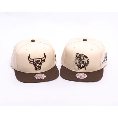 Korkki Mitchell & Ness NBA Fashion Basic 2T Snapback Chicago Bulls One Size Beige | HS12956-CBUCREA, 5