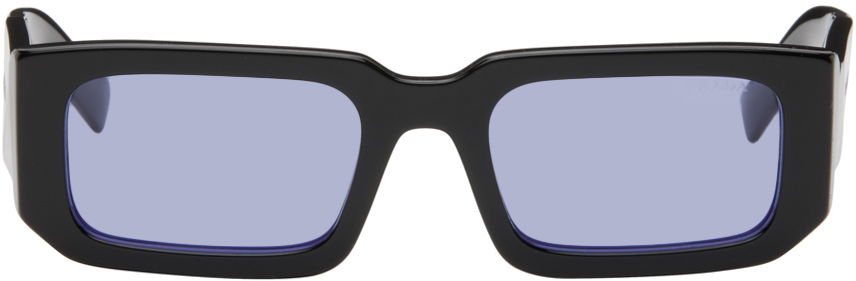 Aurinkolasit Prada Symbole Rectangular Sunglasses Musta | 0PR 06YS 02Z01O 8056597541787, 0