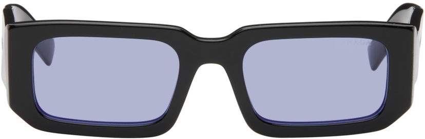 Aurinkolasit Prada Symbole Rectangular Sunglasses Musta | 0PR 06YS 02Z01O 8056597541787