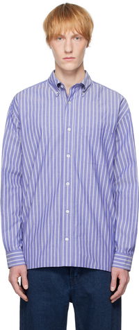 The Row Bresson Striped Button-Down Shirt