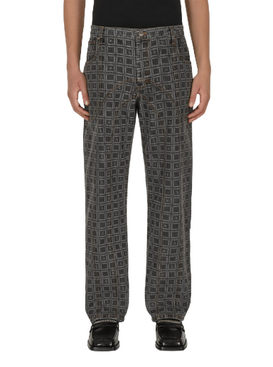 Jeans Ahluwalia Kalonji Low Rise Jeans Harmaa | M-AHLU-DE003-AW22-FA61 CH