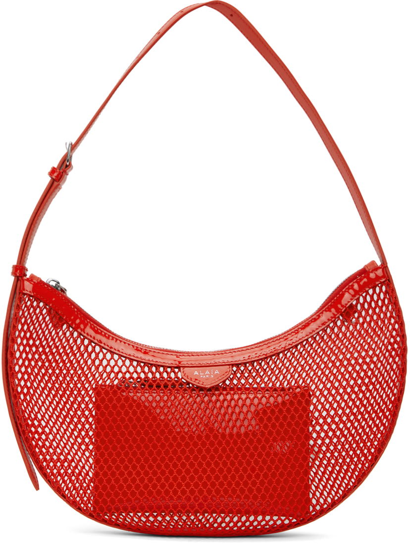 Olkalaukku Alaïa One Piece Demi Lune Shoulder Bag Punainen | AA1S02731CA266