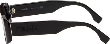 Aurinkolasit FENDI Signature Thick-Frame Sunglasses Musta | FE40169IM5401A 840126860160, 2