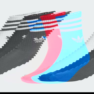 Sukat adidas Performance 3-Stripes Crew Socks - 3 Pairs Monivärinen | JZ4942, 0