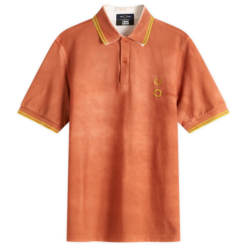 Poolopaita Fred Perry Craig Green Tennis Polo Shirt, Size Large Oranssi | SM9150-Z38