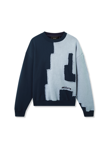 Huppari AXEL ARIGATO Pixel A Crew Neck Sweatshirt Monivärinen | A3291001, 1