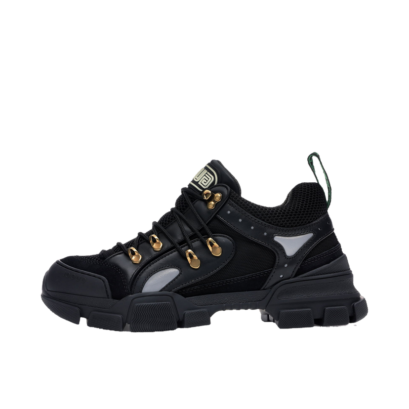 Tennarit ja kengät Gucci Flashtrek SEGA 'Black Leather' Musta | 543149 GGZ80 1079
