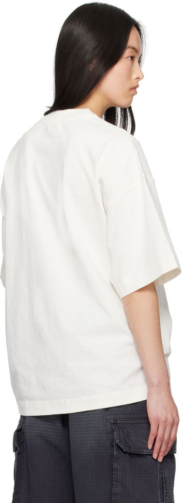 T-paita Alexander Wang Alexander Wang Logo-Print T-Shirt Valkoinen | UCC2251835, 2