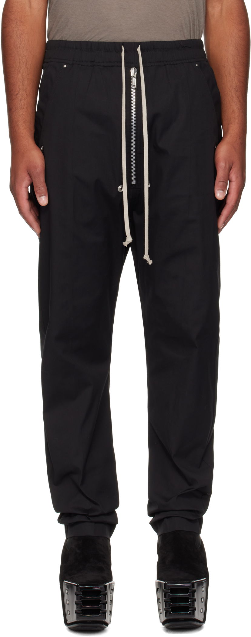 Housut Rick Owens Rick Owens Concordians Bela Trousers Musta | RU02E1361 TE