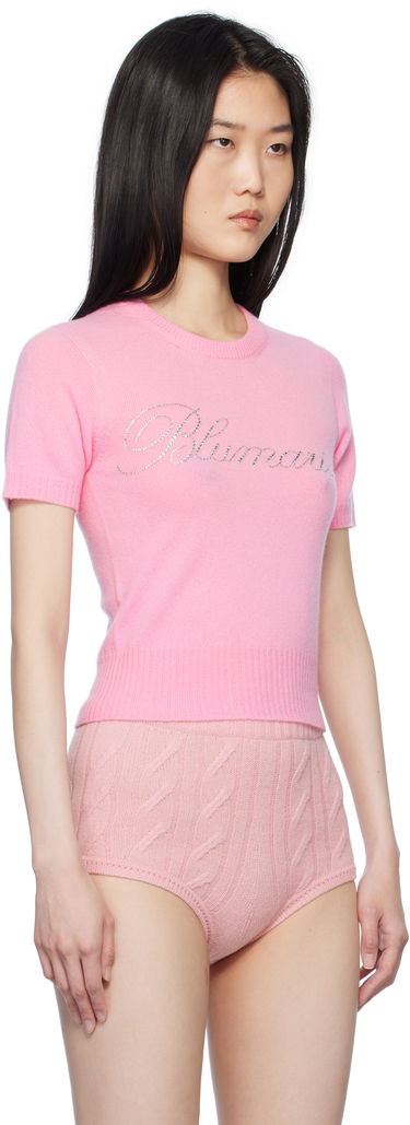 Villapaita Blumarine Blumarine Cashmere Cropped Sweater Vihreä | P522M548A, 4