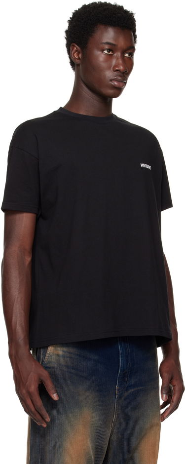 T-paita We11done We11done Patch T-Shirt Musta | WD-TT1-23-796-U-BK, 4