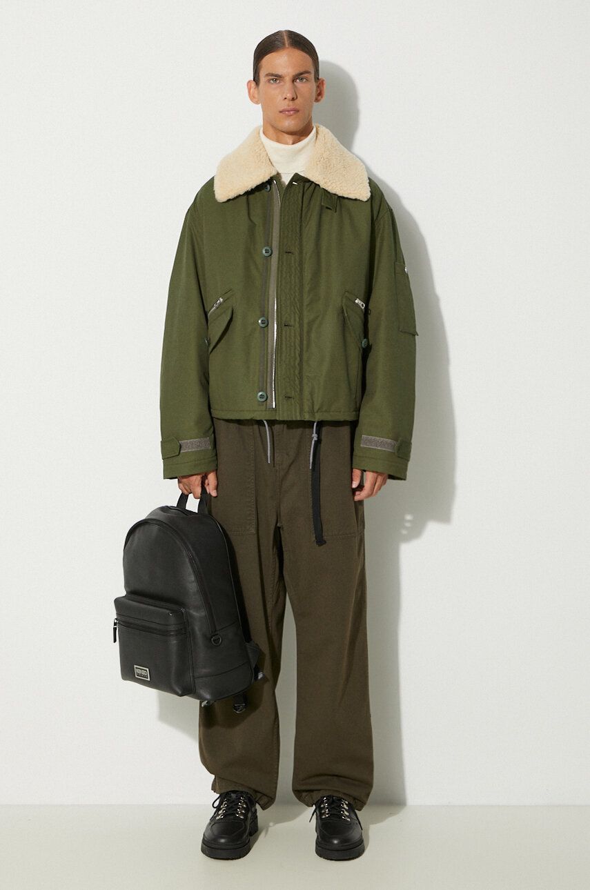 Bomber-takki KENZO Army Blouson Jacket Vihreä | FE65BL1499OB.51, 1