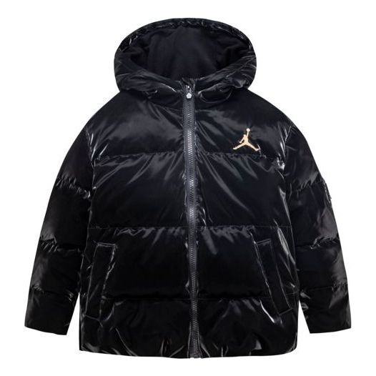 Puffer takki Jordan Air Jordan Boxy Fit Puffer Jacket Musta | JD2242022GS-001