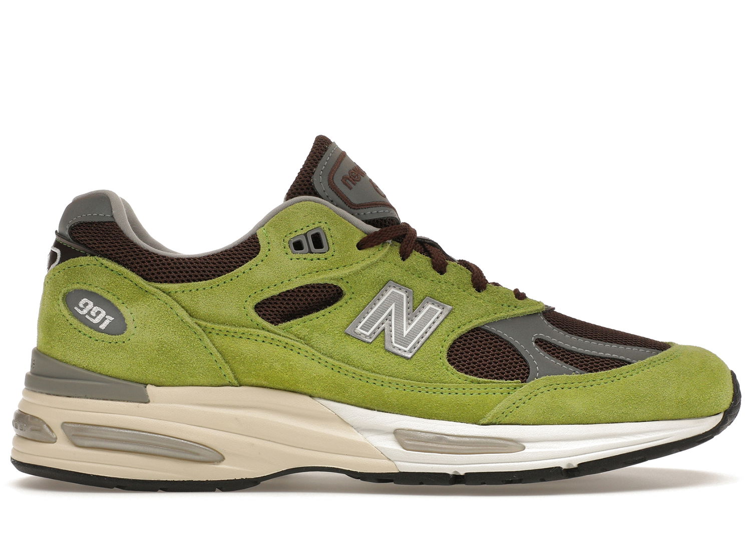 Tennarit ja kengät New Balance 991v2 MiUK Daniëlle Cathari Matcha Keltainen | U991DD2, 0