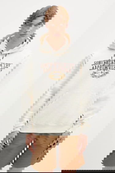 Huppari AAPE by A Bathing Ape AAPE Basic Hoodie with Print Valkoinen | AAPSWMB342XAN, 0