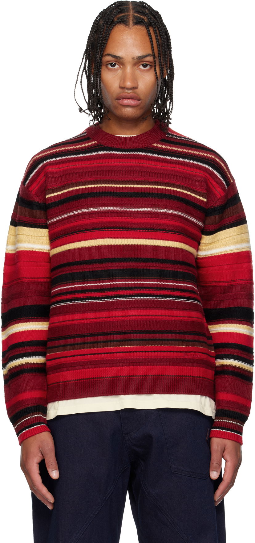 Villapaita JW Anderson JW Anderson Multi Stripe Sweater Monivärinen | KW1432-YN0008