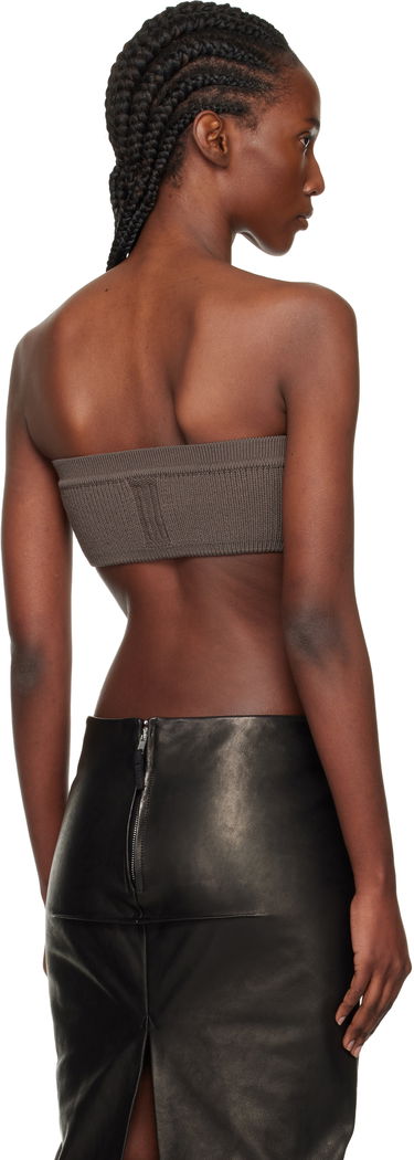 Crop top Rick Owens Rick Owens Concordians Slim Bandeau Top Harmaa | RO02E4673 KWVMH, 2