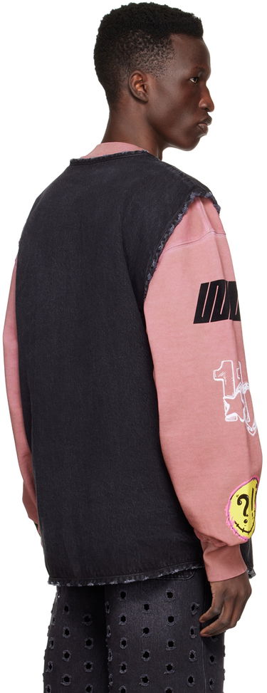 Liivi We11done We11done Cotton Vest Musta | WD-DV1-22-331-M-WB, 2