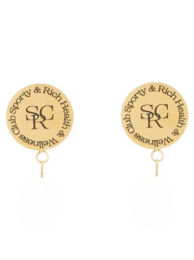 Korvakorut Sporty & Rich SRHWC Pearl & Bead Earrings Metallinen | AC461-PE