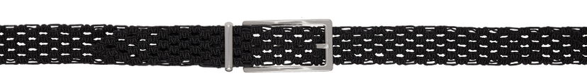 Vyöt Bottega Veneta Bottega Veneta Macramé Belt Musta | 652903 V0HR1