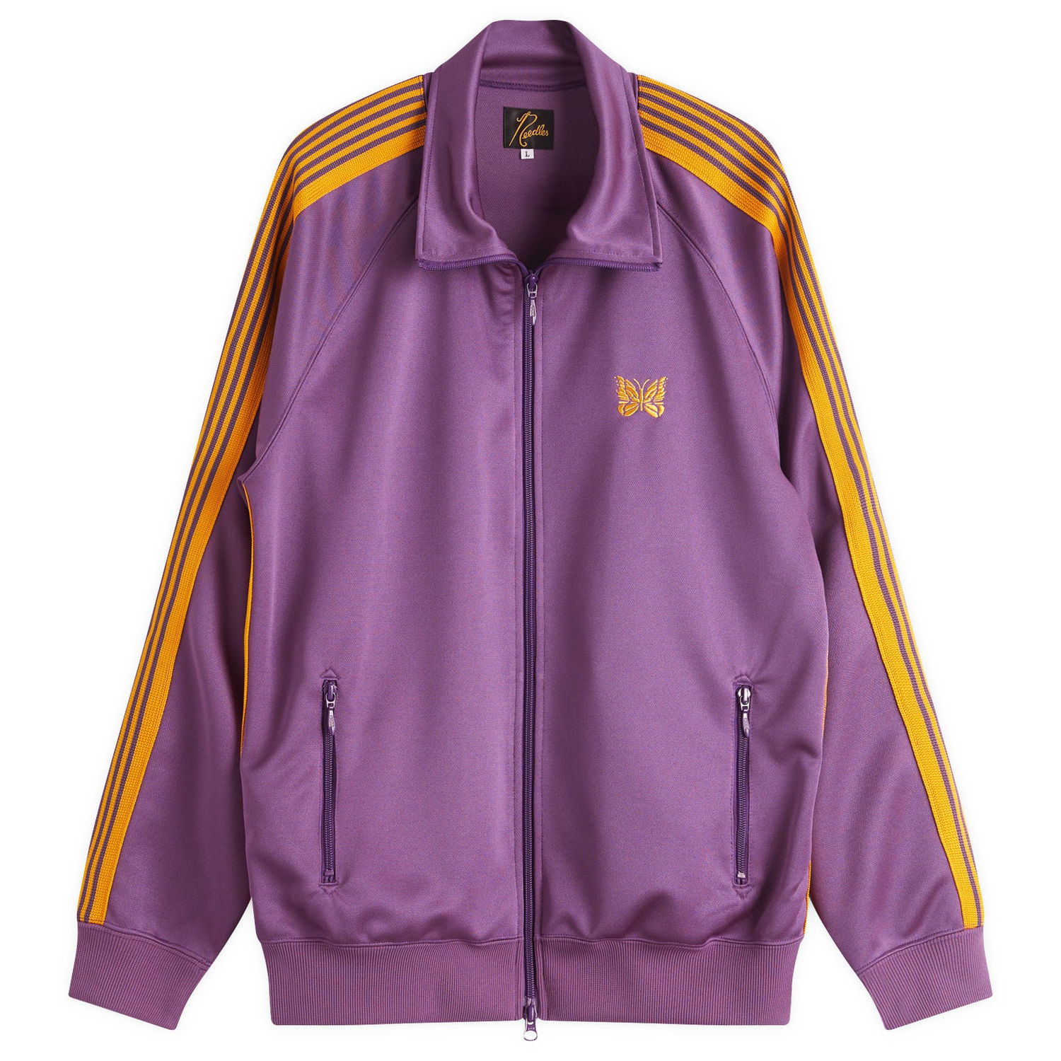 Takki Needles Needles Poly Smooth Track Jacket, Size L Violetti | QV305-C, 1