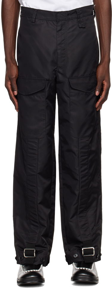 Cargo housut Simone Rocha Simone Rocha Cinch Strap Trousers Musta | 4053 1002, 0