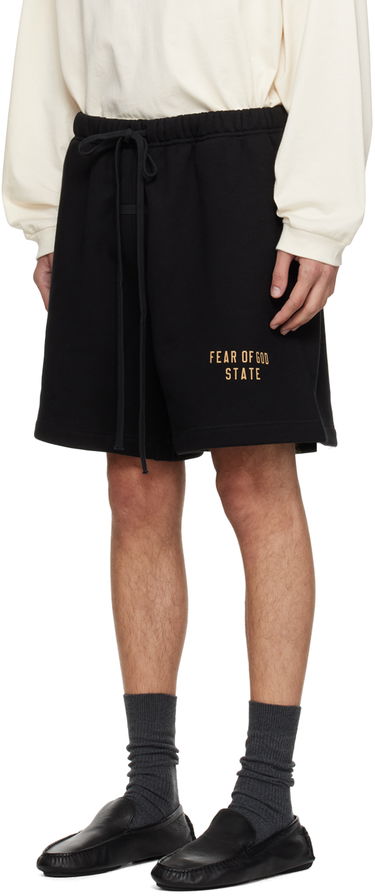 Shortsit Fear of God Designer Soccer Shorts Musta | 160BT242000F, 3