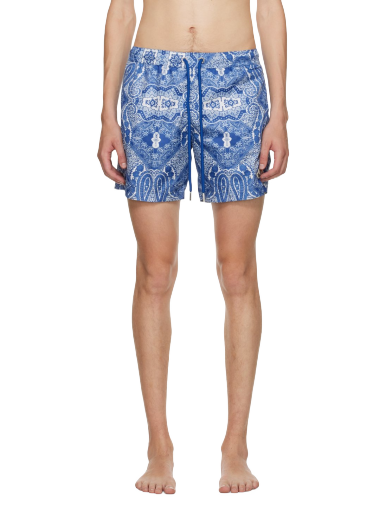 Uimapuvut Moncler Bandana Print Swim Sininen | I20912C000025972V