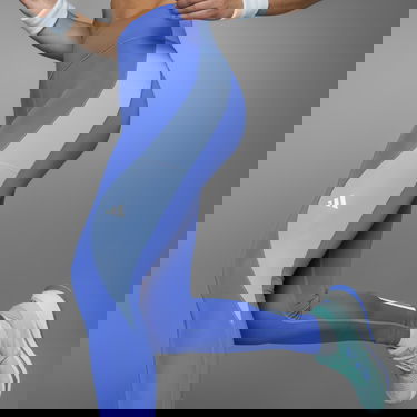 Leggingsit adidas Performance Own The Run Colorblock Full-Length Leggings Sininen | IX0278, 3