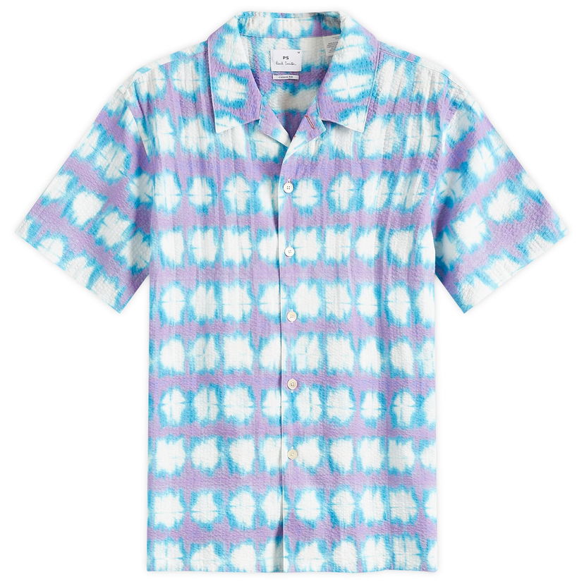Paita Paul Smith Paul Smith Men's Dyed Vacation Shirt Sininen | M2R-695U-N22104-44