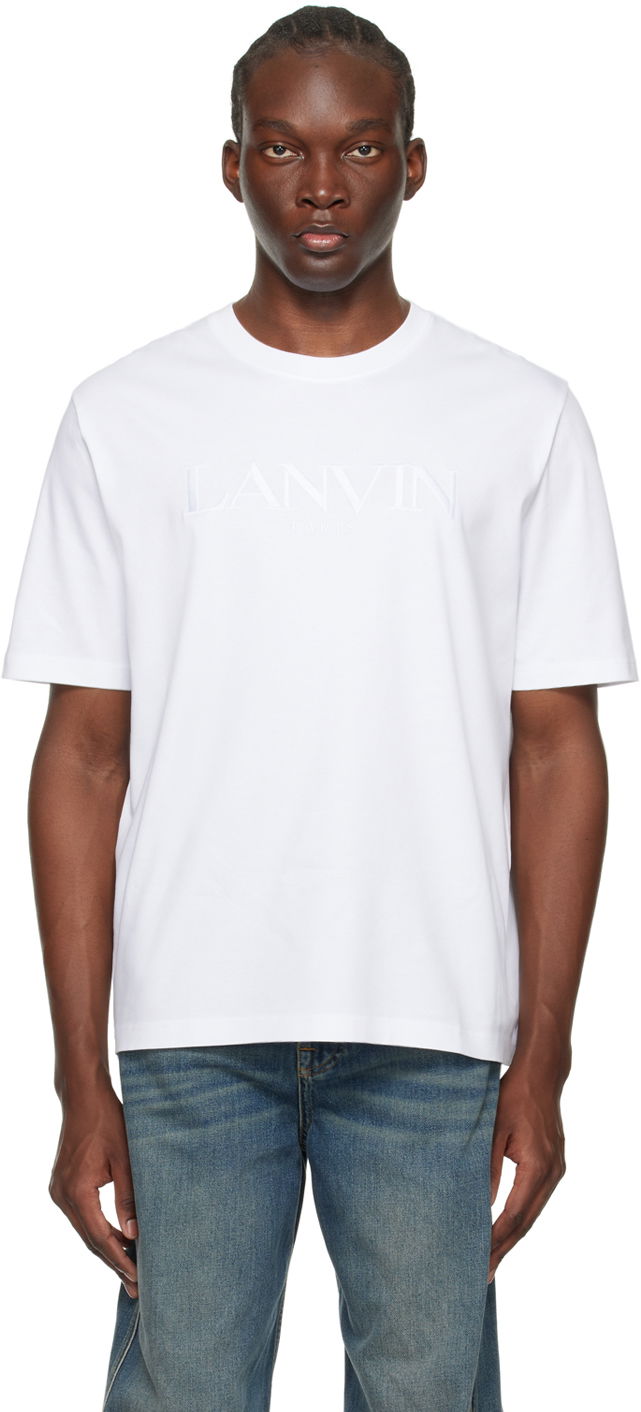 T-paita LANVIN Oversized T-Shirt Valkoinen | RM-TS0010-J208-P24