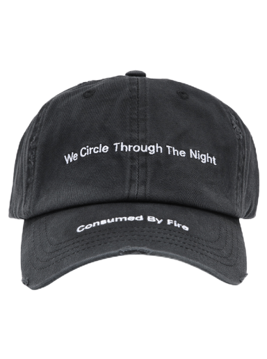Korkki MISBHV We Circle Washed Cap Musta | 121A587
