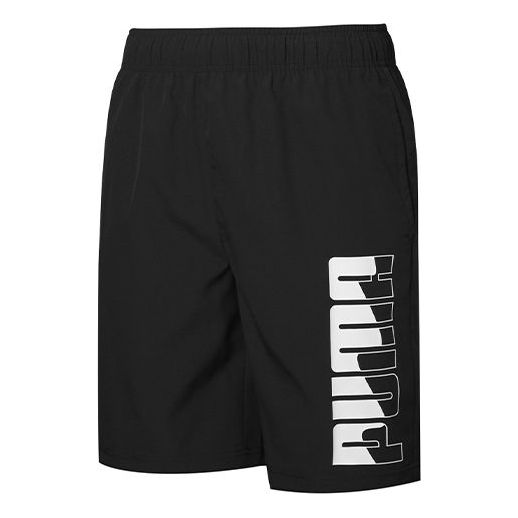 Shortsit Puma Woven Logo Shorts Musta | 846003-51