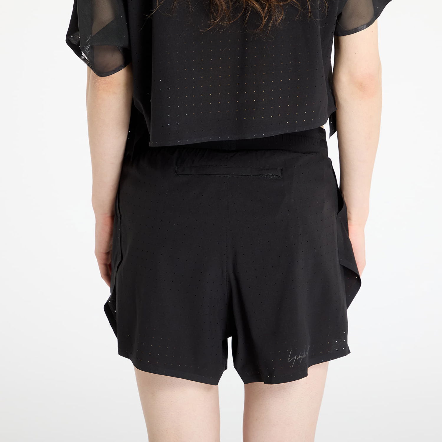 Shortsit Y-3 Y-3 Running Shorts Musta | JN4900, 1