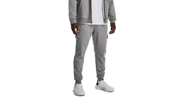 Cargo housut Under Armour Rival Fleece Harmaa | 1382134-026, 1