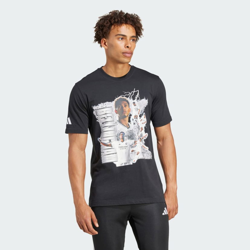 T-paita adidas Performance Bellingham Tour Graphic T-Shirt Musta | JN0832