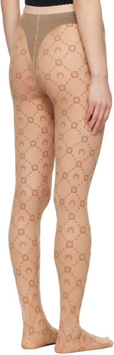 Sukat Marine Serre Recycled Mesh Flock Tights Harmaa | WUW034A CJER0005, 2