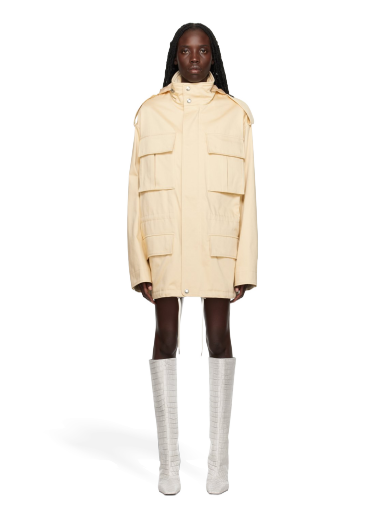 Takki AMI Patched Pockets Jacket Beige | HJK304.CO0009