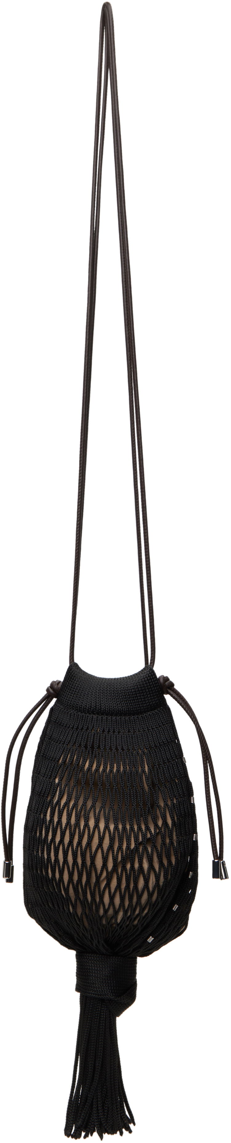 Käsilaukku LEMAIRE Lemaire FILT Edition Octopus Net Pouch Musta | BG0149 TP0006