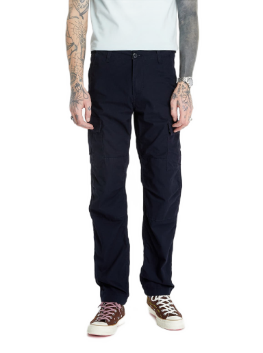Housut ja farkut Carhartt WIP Aviation Musta | I009578