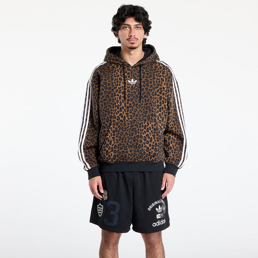 Huppari adidas Originals Graphic Lo Hoodie Ruskea | JV7560