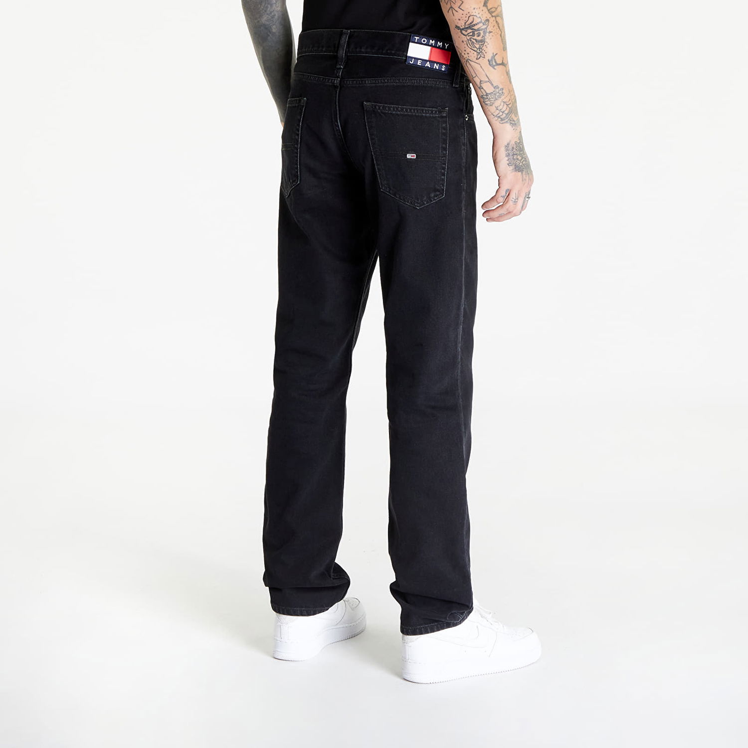 Jeans Tommy Hilfiger Tommy Jeans Ethan Relaxed Straight Jeans Denim Black Musta | DM0DM17396 1BZ, 1