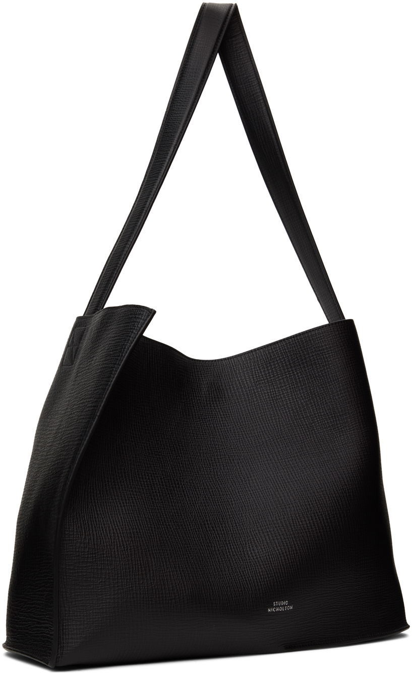 Käsilaukku Studio Nicholson Studio Nicholson Doublet Leather Tote Bag Musta | DOUBLET SN - 741, 1