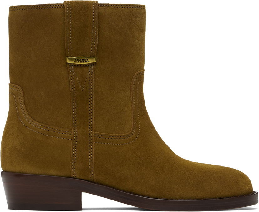Kengänhoito ISABEL MARANT Isabel Marant Lylie Suede Boots Ruskea | 25PBO0195FA-C1A23S