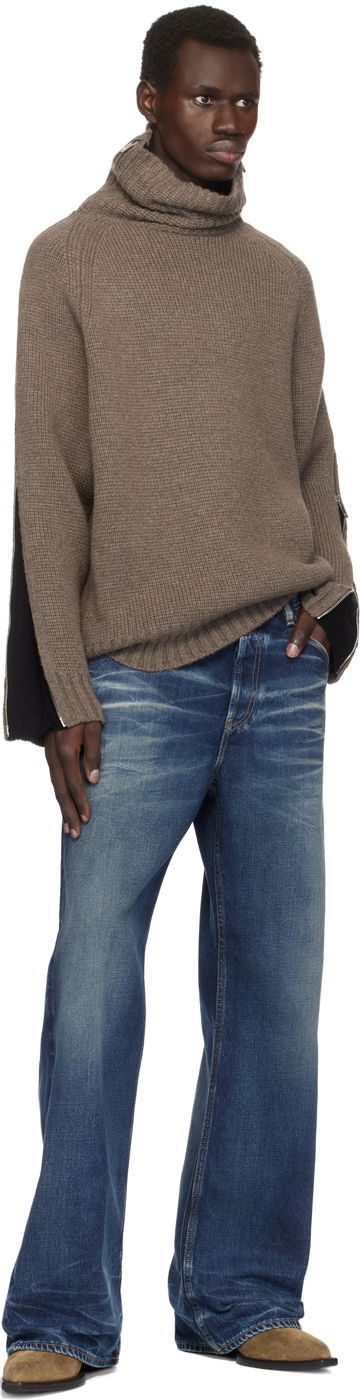 Villapaita Helmut Lang Suitcase Turtleneck Sweater Ruskea | O06HM797, 4